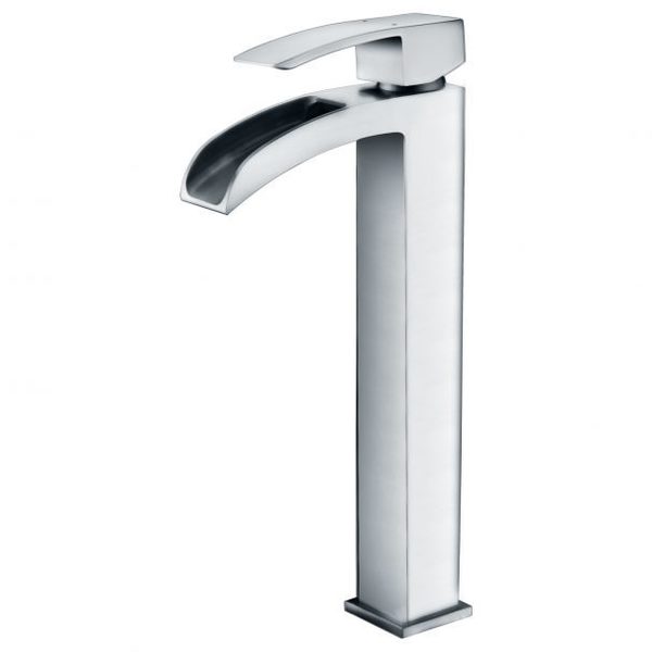 Anzzi Key Single Hole Single-Handle Vessel Bathroom Faucet, Polished Chrome L-AZ097